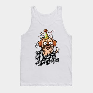 Dogs Moods Tank Top